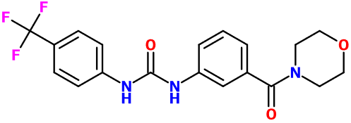 (image for) MC080231 1-[3-(4-Morpholinylcarbonyl)phenyl]-3-[4-(trifluoromethyl)phenyl]urea